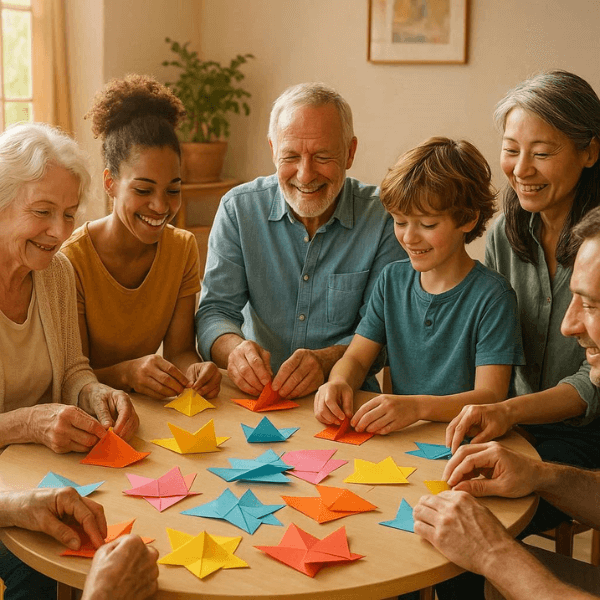 Terapia de Grupo Através do Origami – Quebrando o Isolamento